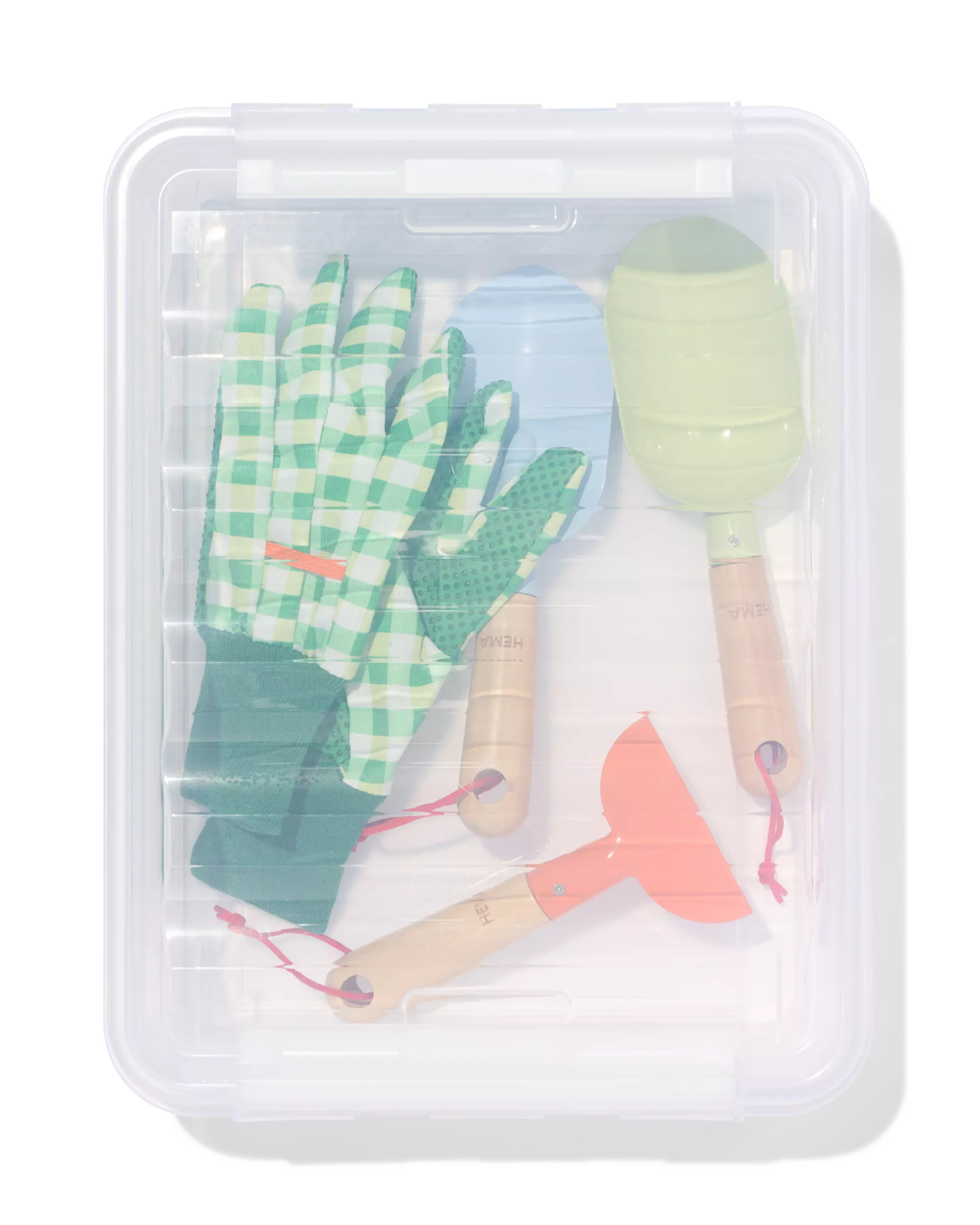 opbergbox 8L Madrid transparant 40x30x12