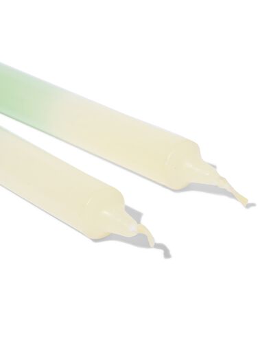 korte huishoudkaarsen dip-dye - 2 stuks - 13506103 - HEMA
