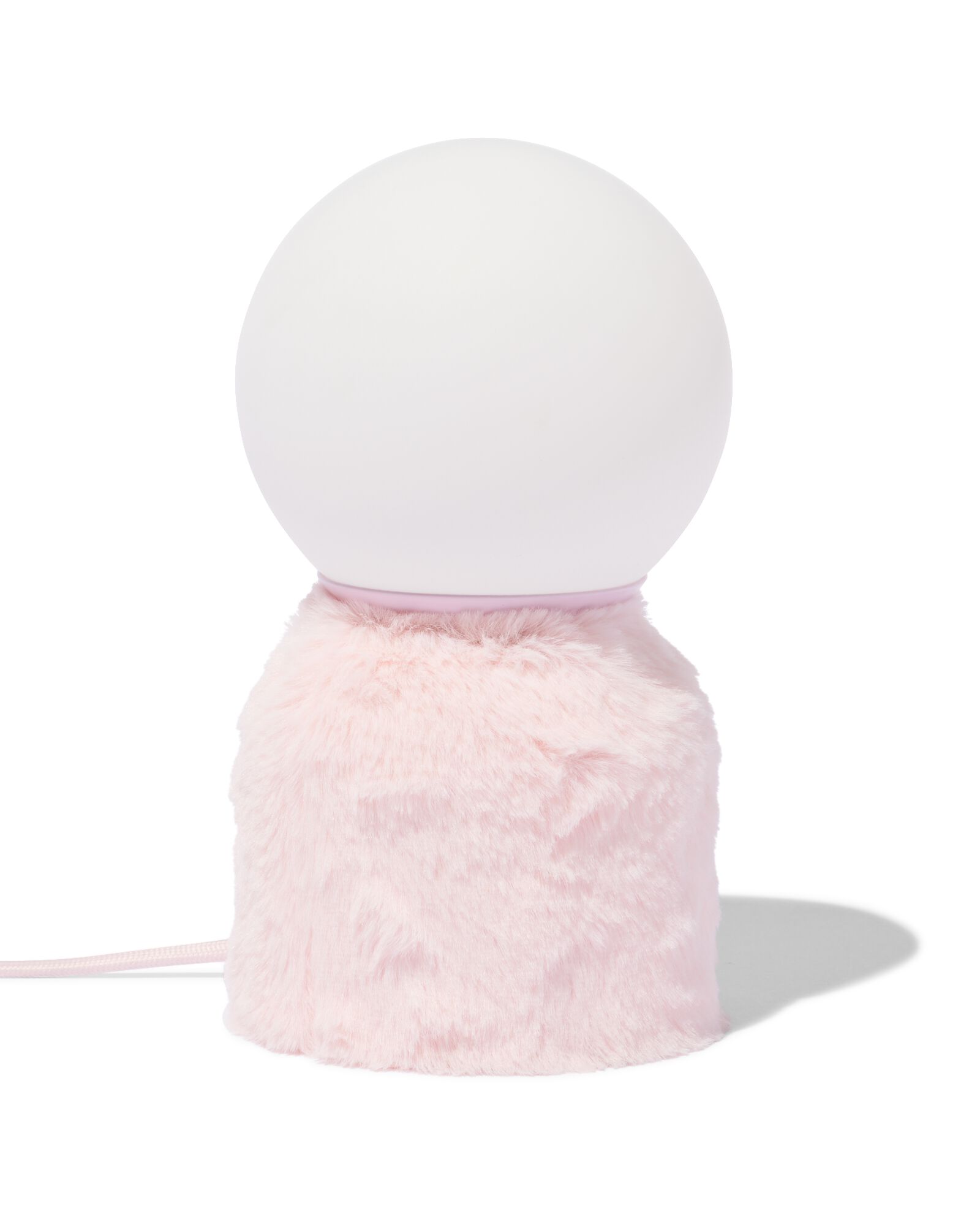 lampe de table 12,5 x 12,5 x 22,5 cm duveteuse - 61102454 - HEMA