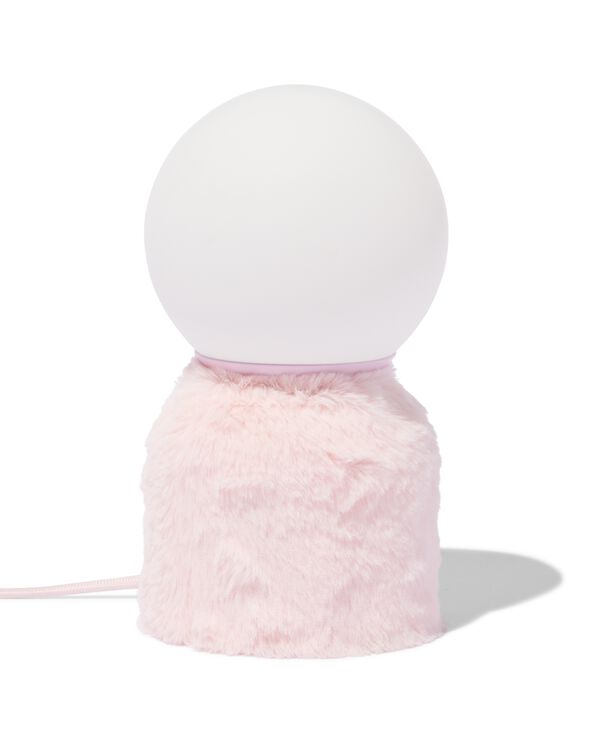 lampe de table 12,5 x 12,5 x 22,5 cm duveteuse - 61102454 - HEMA