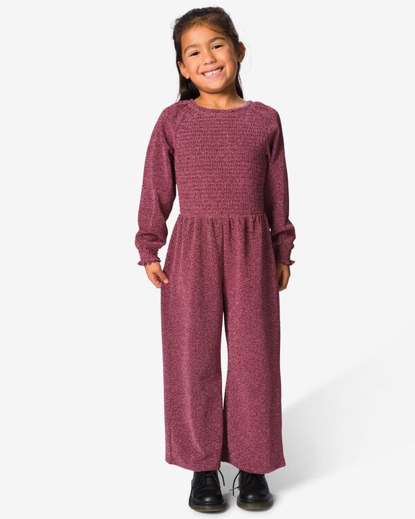 combinaison enfants jersey rose rose - 30889901PINK - HEMA