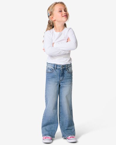 jean enfant large bleu clair bleu clair - 30838805LIGHTBLUE - HEMA