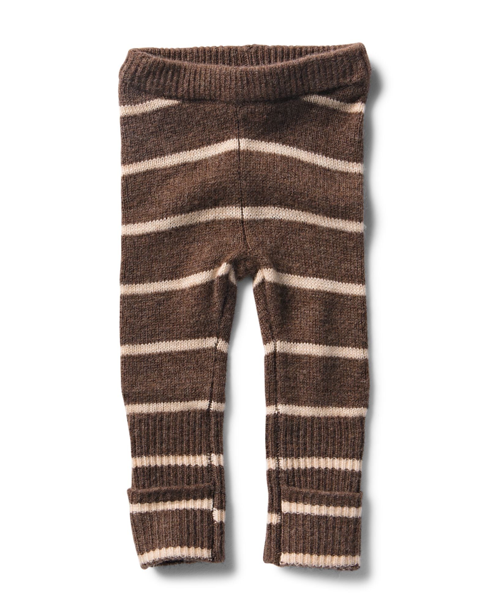 legging &eacute;volutif nouveau-n&eacute; ajust&eacute; rayures marron marron - 33463020BROWN - HEMA