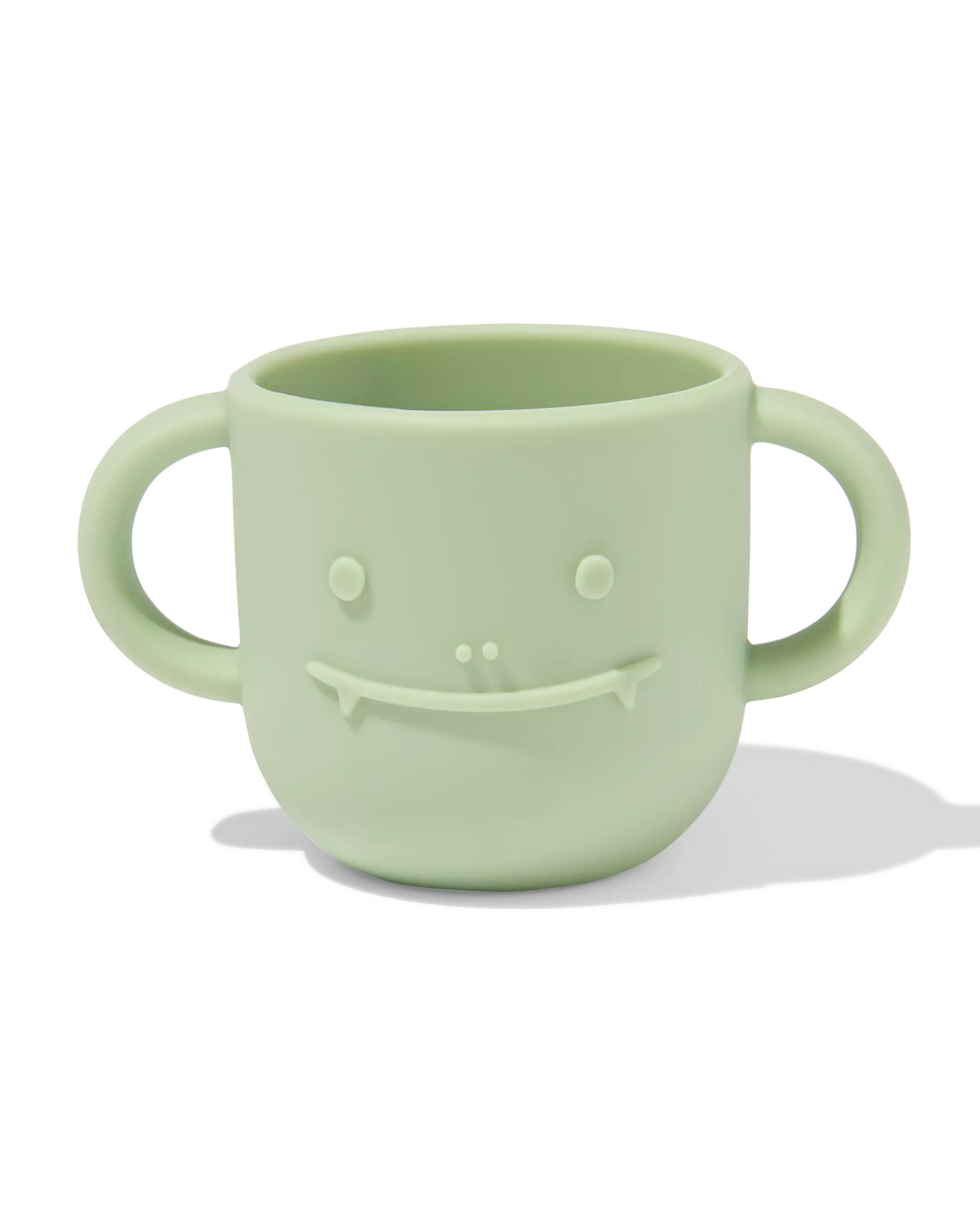 kinderbeker 150ml siliconen monster groen