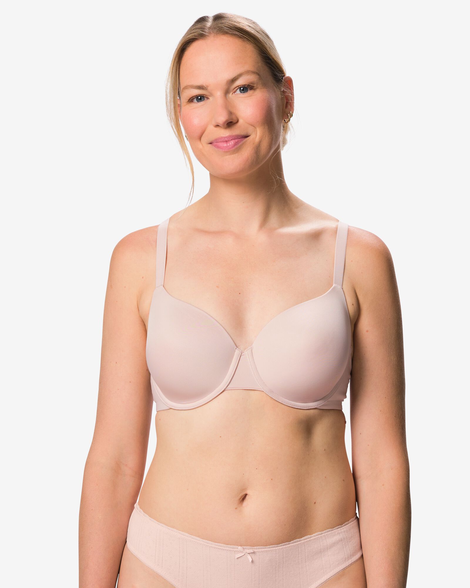 soutien-gorge pr&eacute;form&eacute; avec armatures rose p&acirc;le - 21813430LIGHTPINK - HEMA