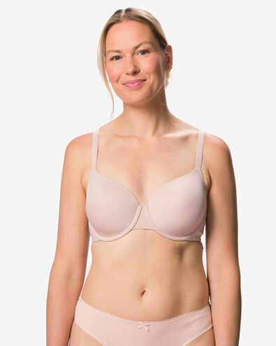 soutien-gorge pr&eacute;form&eacute; avec armatures rose p&acirc;le - 21813430LIGHTPINK - HEMA