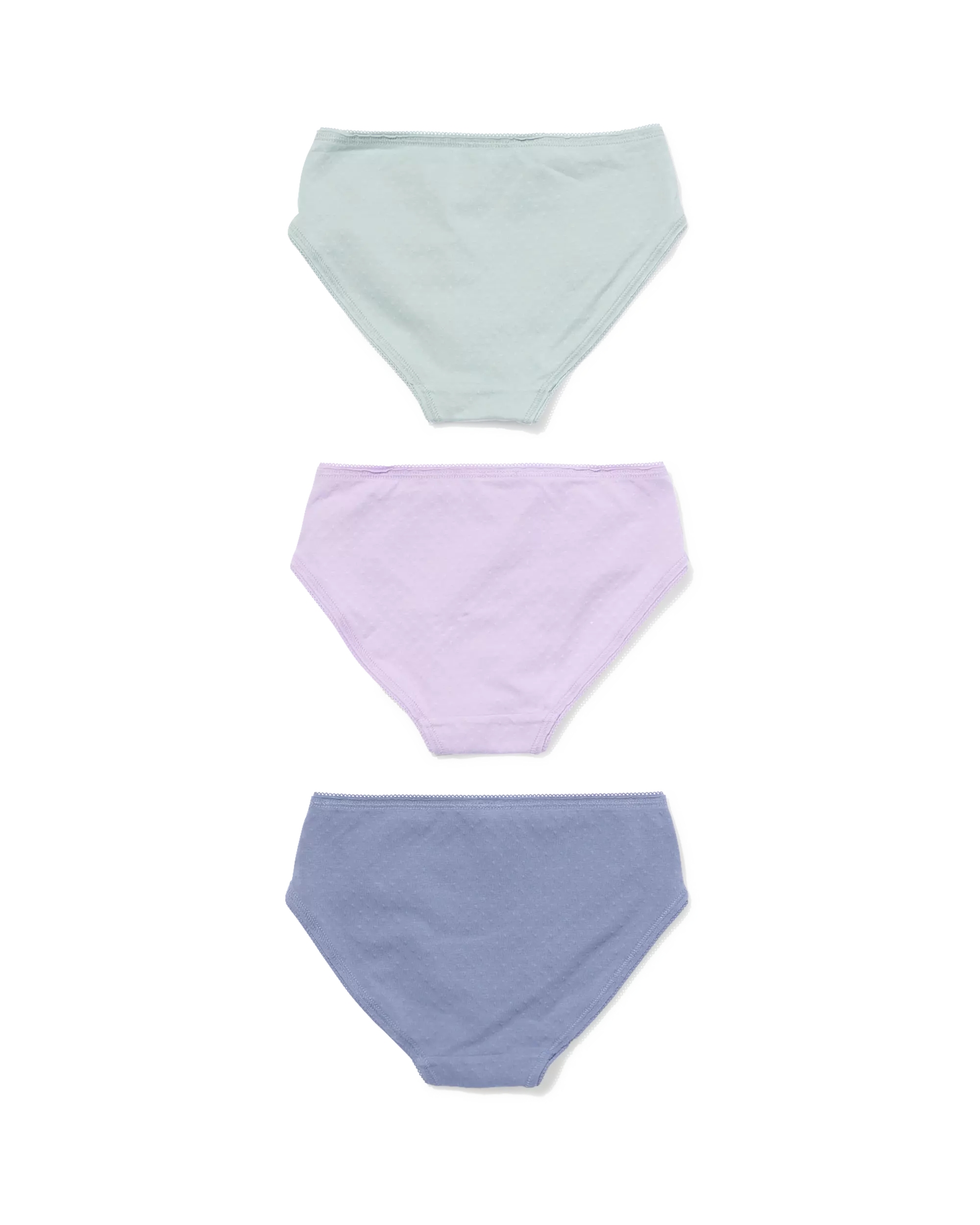 culottes enfant texturées - lot de 3