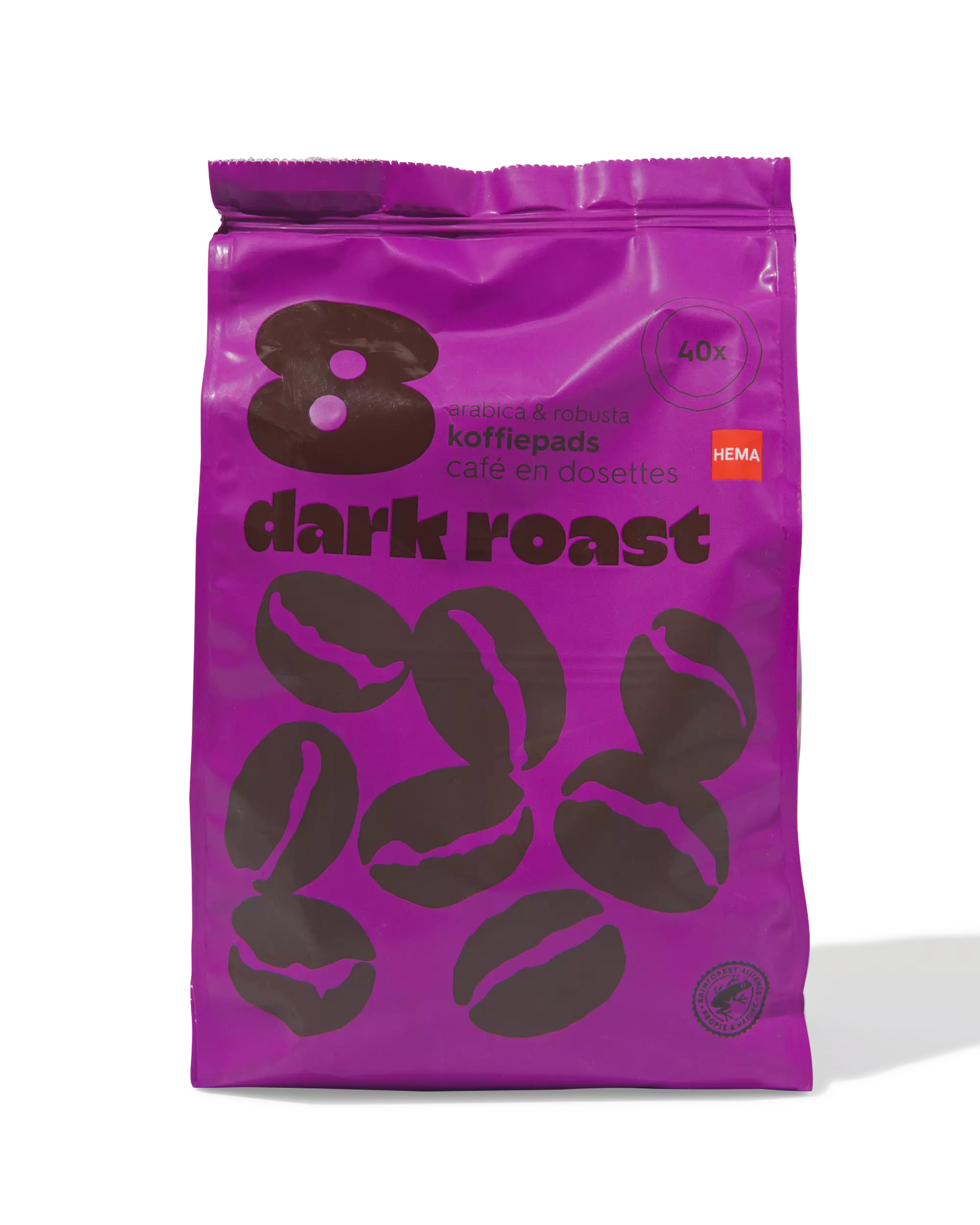 dosettes de café dark roast - lot de 40