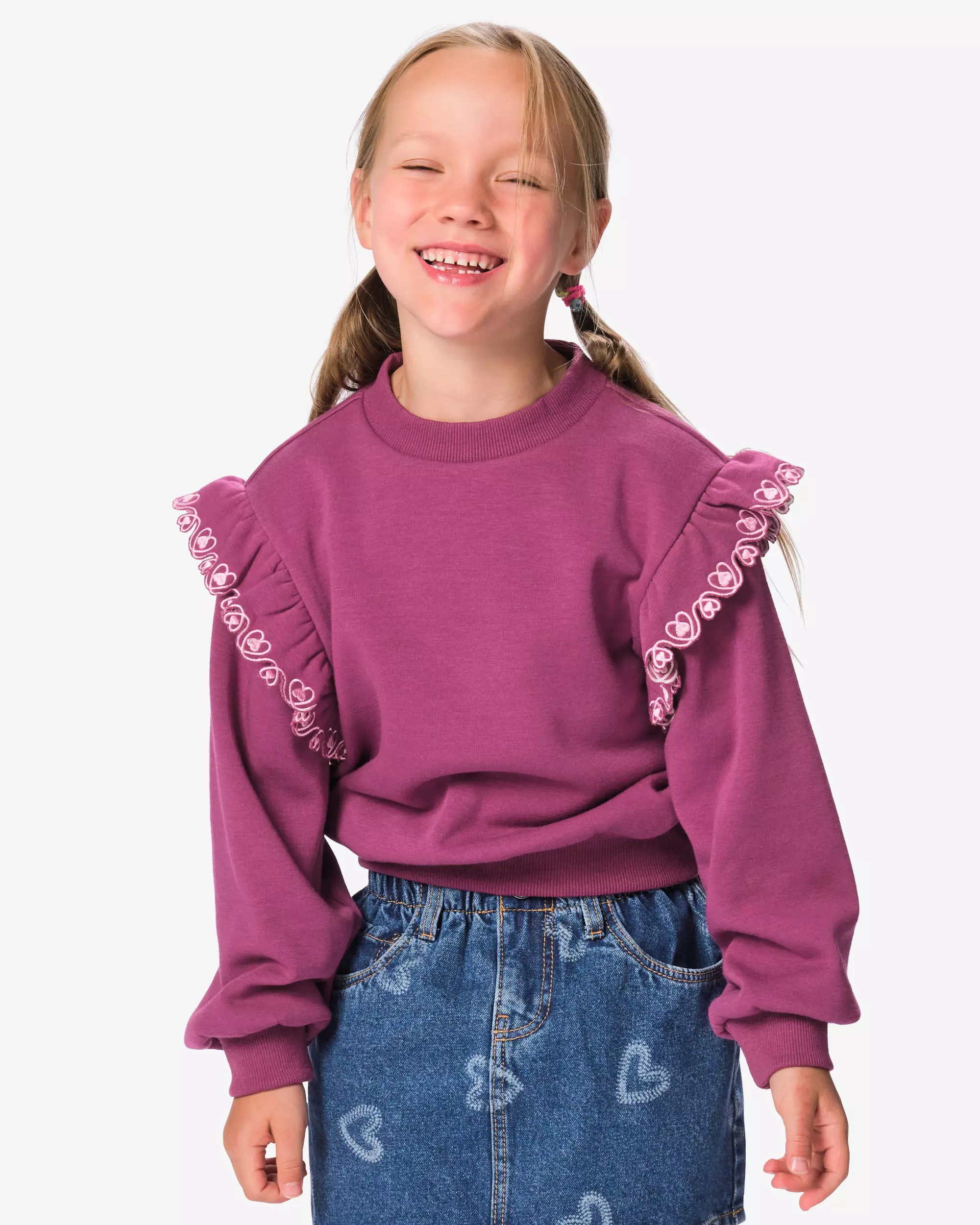 Kinderpullover aus Sweatstoff