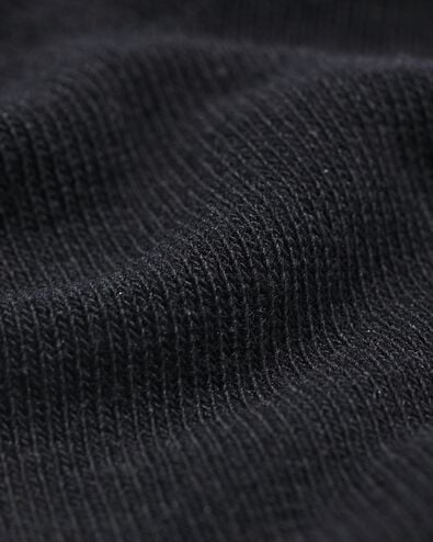 Kinder-Kurzs&ouml;ckchen mit Baumwolle &ndash; 5 Paar schwarz schwarz - 4379720BLACK - HEMA