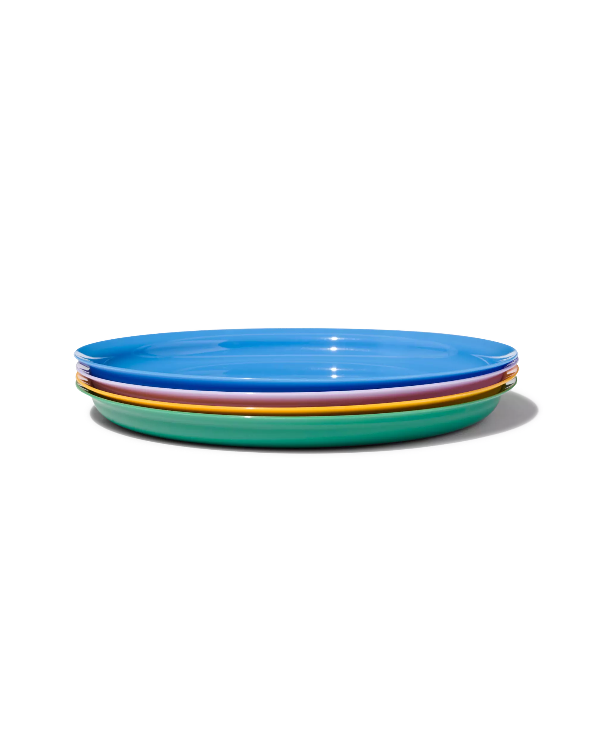 assiette Ø23cm plastique - 4 pièces