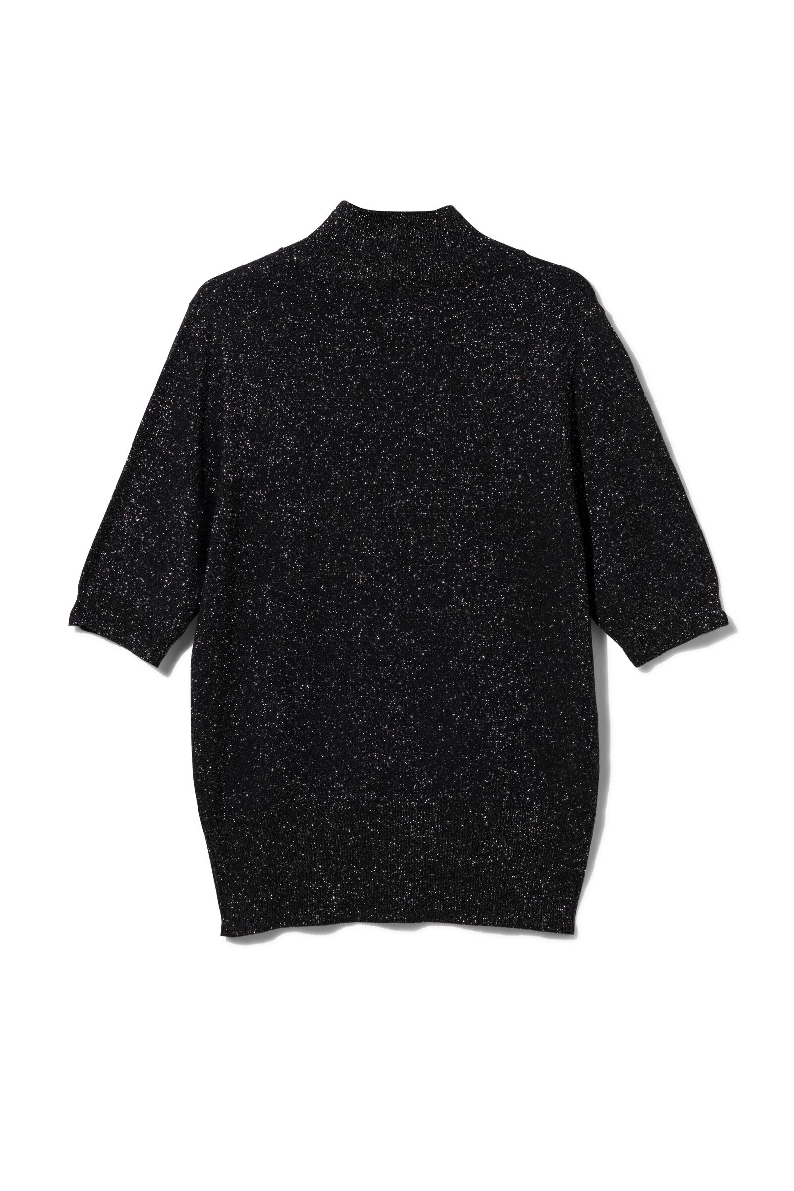 dames trui Lily met glitter zwart zwart - 36255490BLACK - HEMA