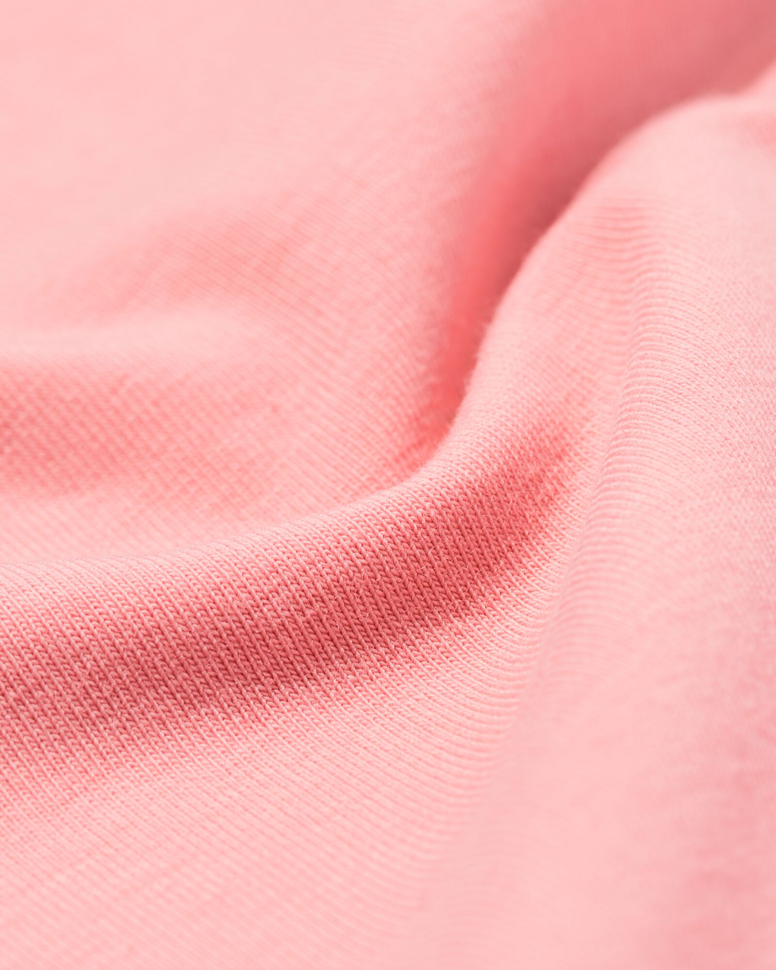 t-shirt femme jersey slim fit col en o rose rose - 36305680PINK - HEMA