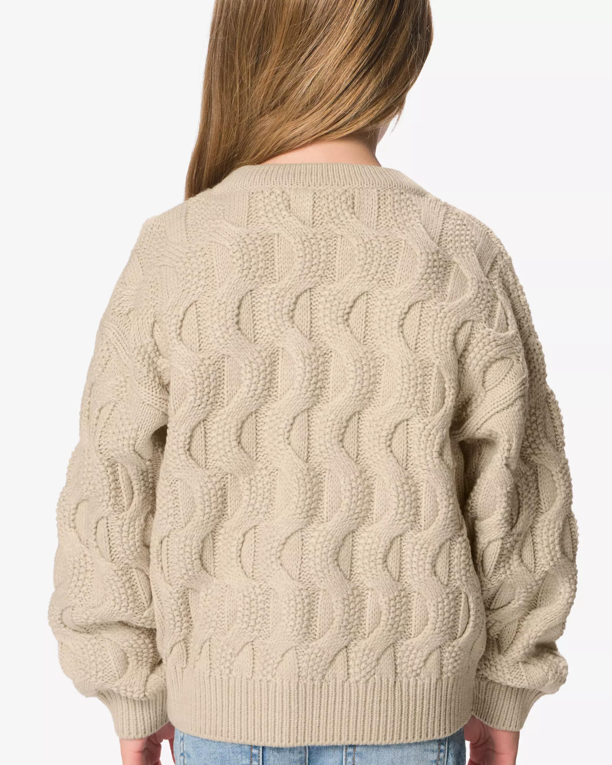 cardigan enfant torsades