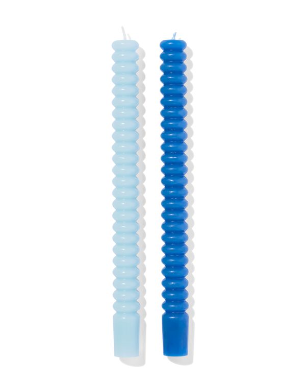 Kerzen, gerippt - 2 St&uuml;ck - 13506100 - HEMA
