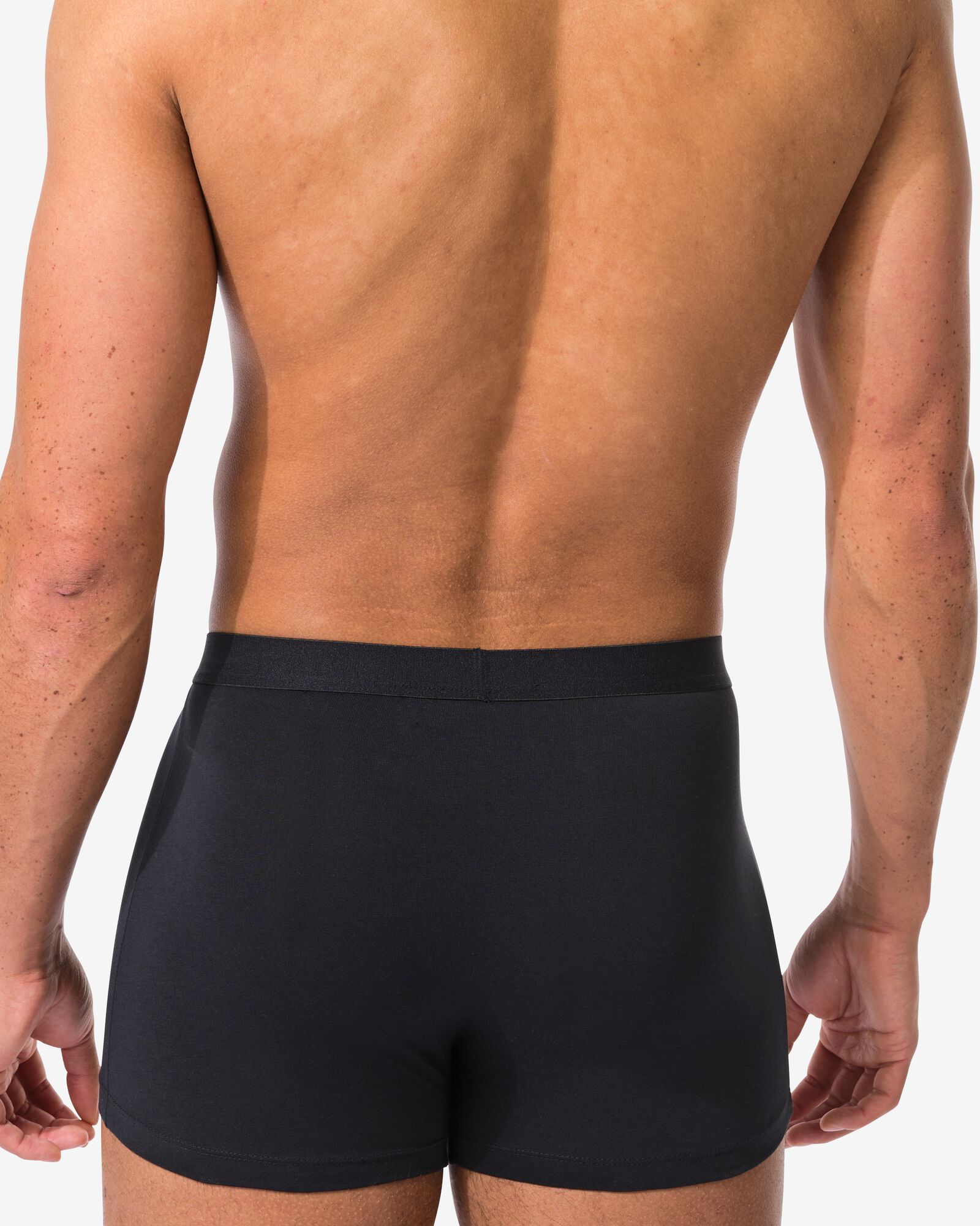 boxers courts homme - lot de 3 noir - 19190290BLACK - HEMA