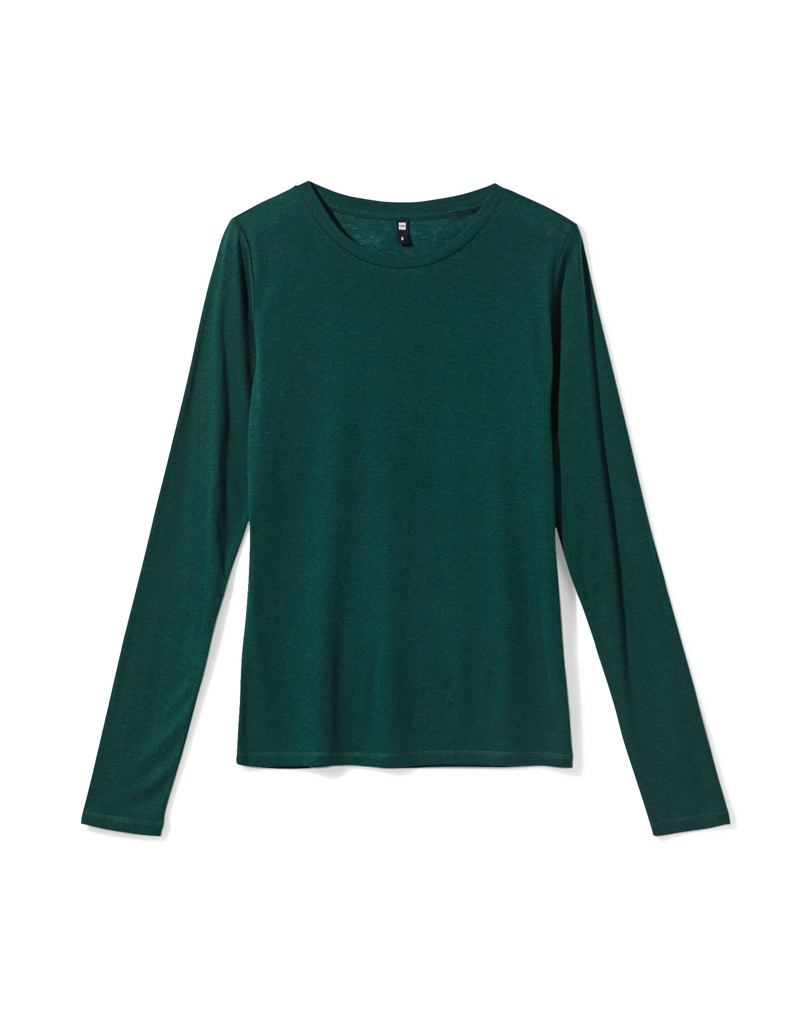 t-shirt femme Lora maille fine vert marin vert marin - 36214680SEAGREEN - HEMA