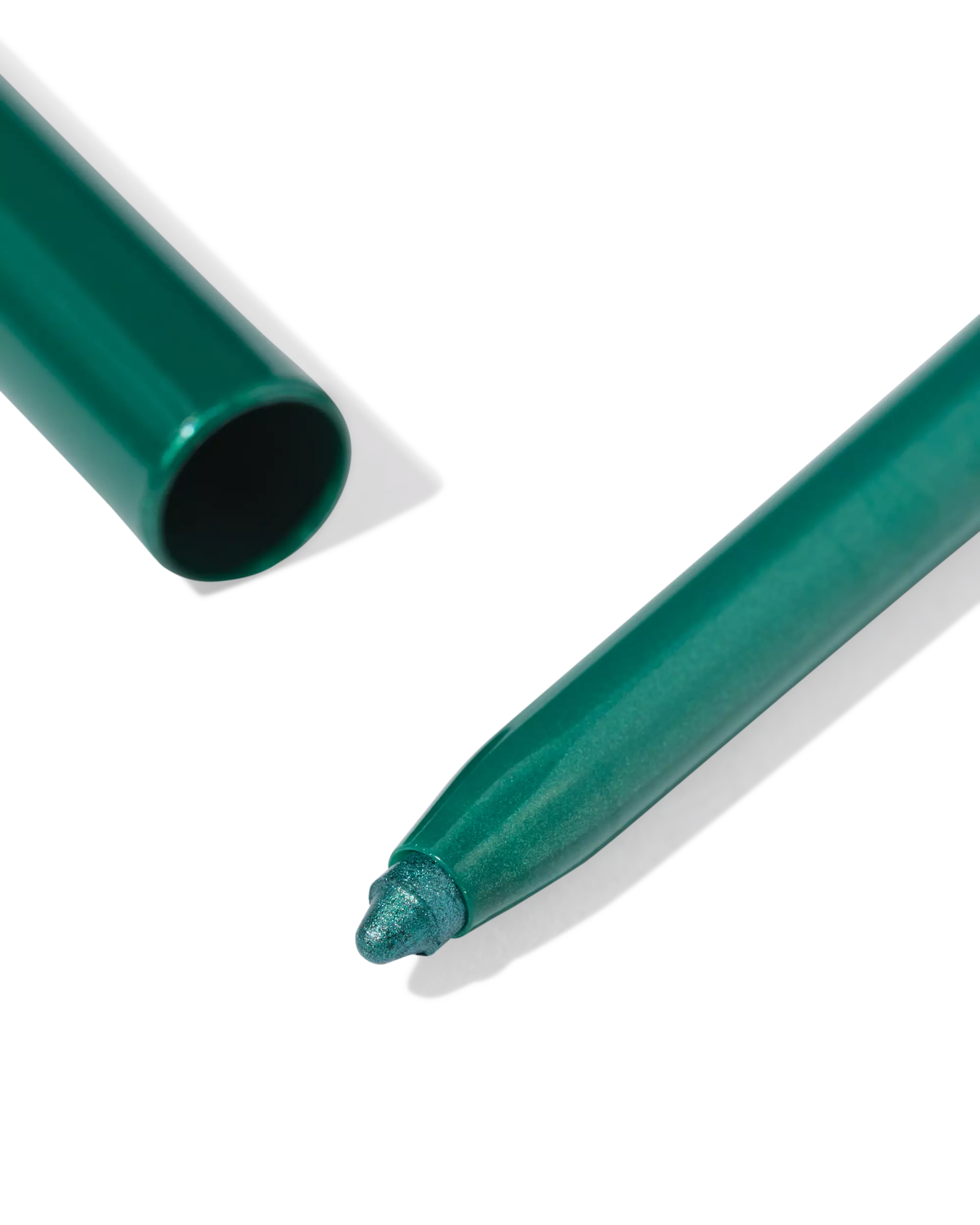 eyeliner metallic groen
