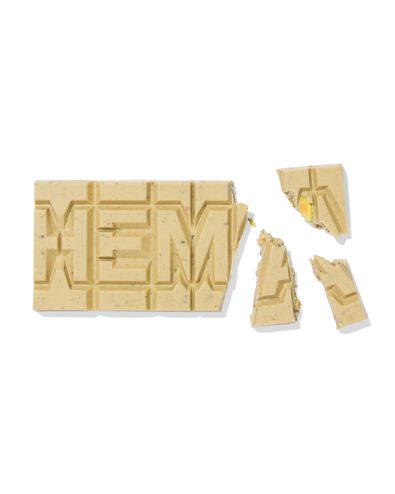 chocoladereep wit pistache 180g - 10350050 - HEMA
