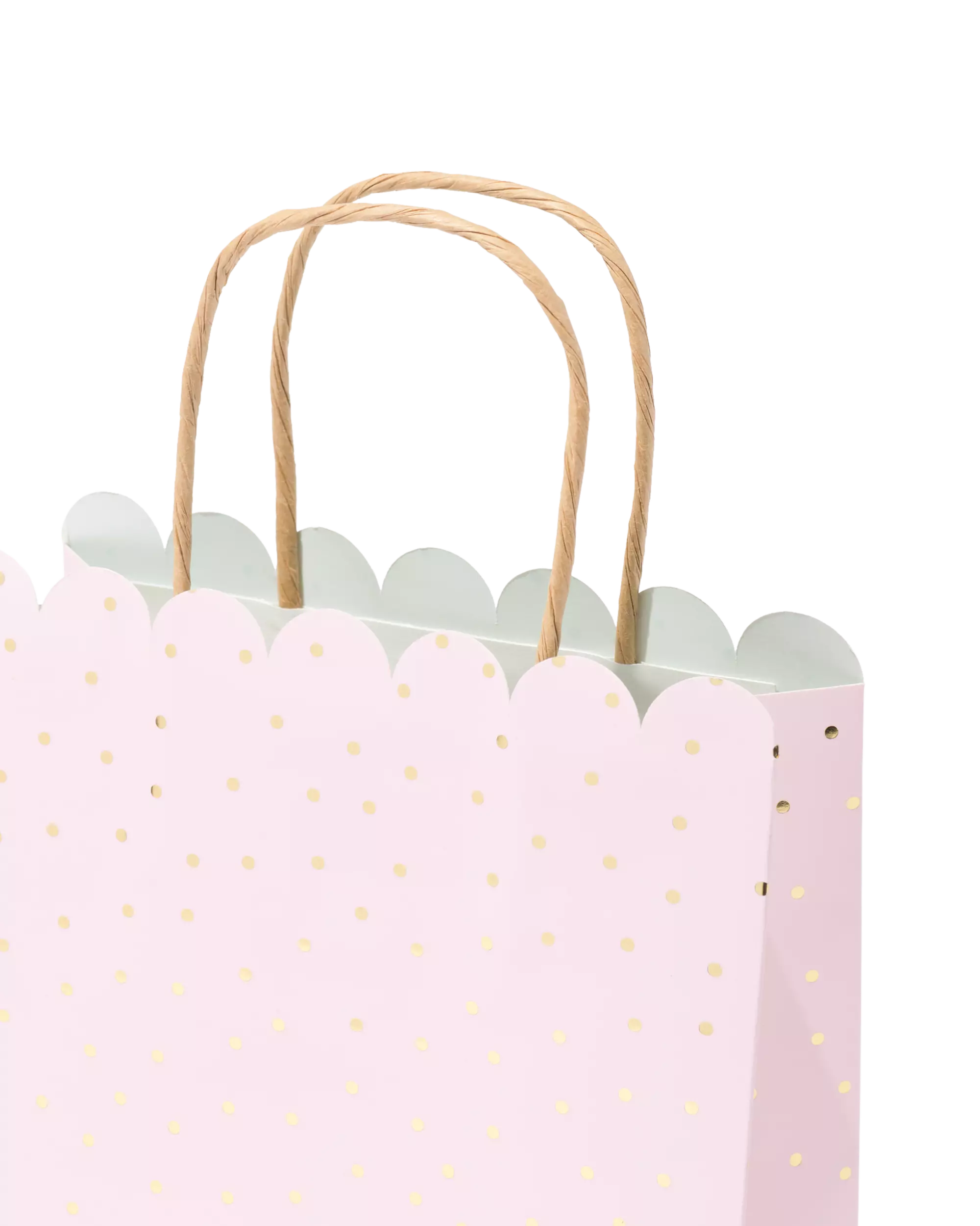 Geschenktüte M, 29,5 × 18 cm, Papier, Tupfen