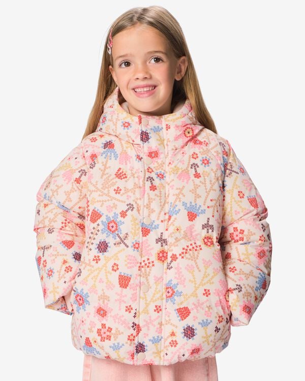 veste enfant fleurs rose rose - 30838742PINK - HEMA