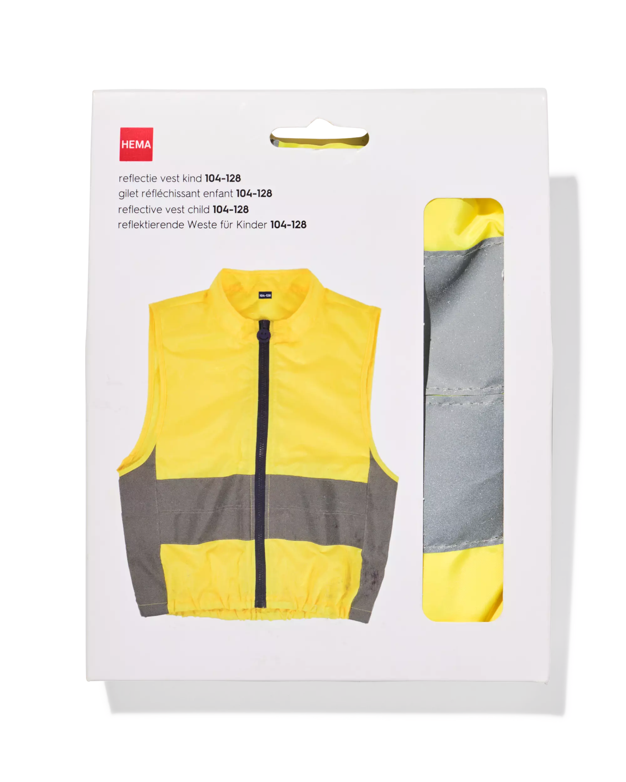 reflecterend veiligheidsvest voor kinderen maat 98/104-122/128