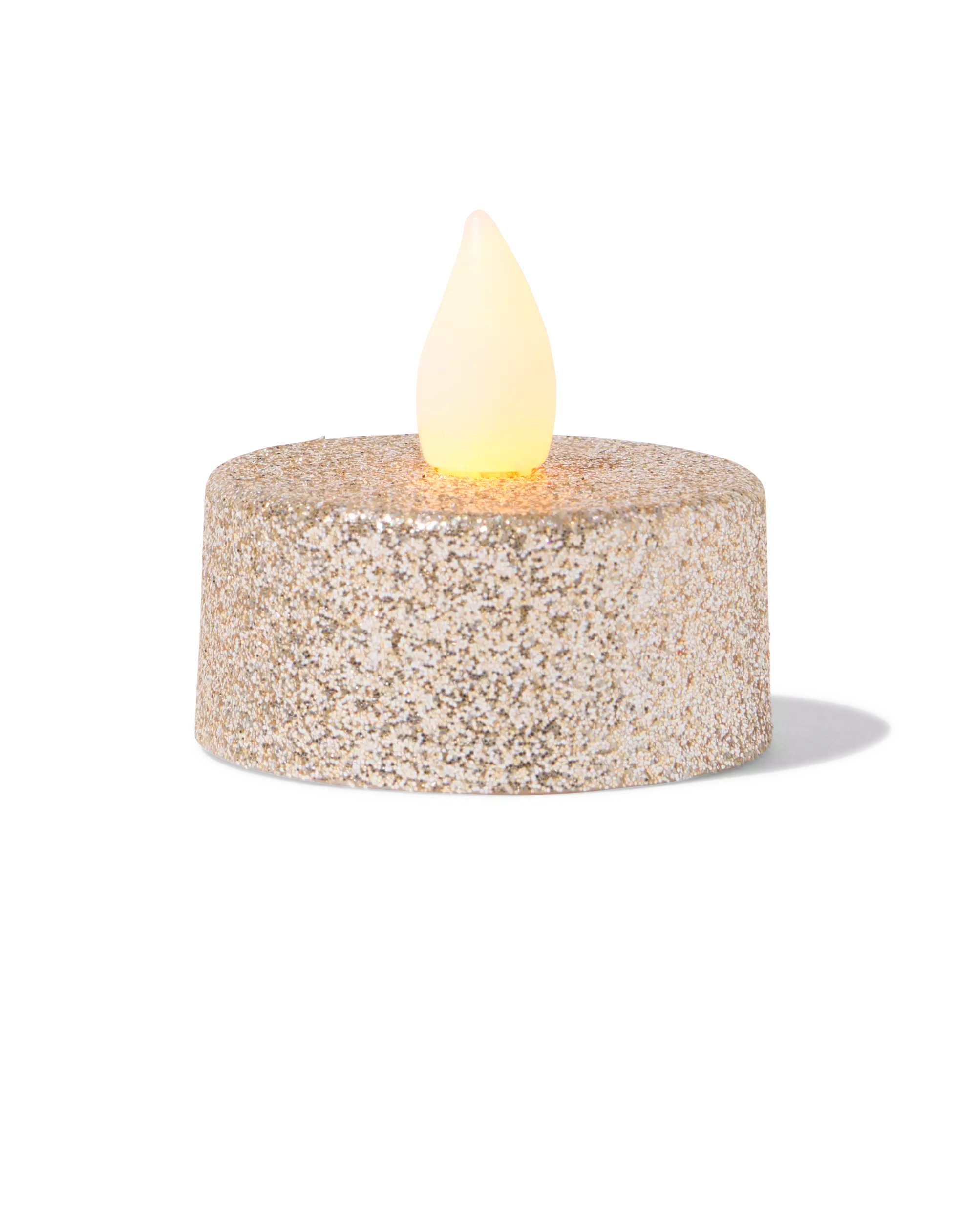 bougies chauffe-plat led or