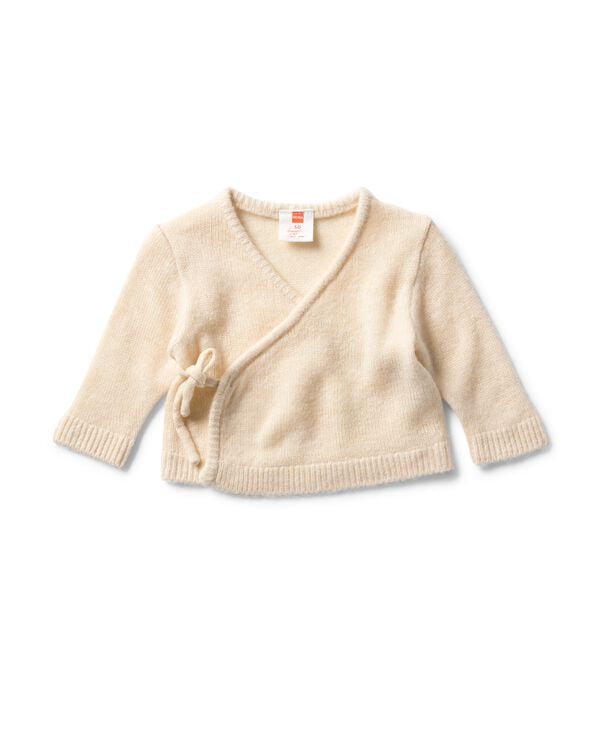 newborn trui fijngebreid  ecru ecru - 33463220ECRU - HEMA