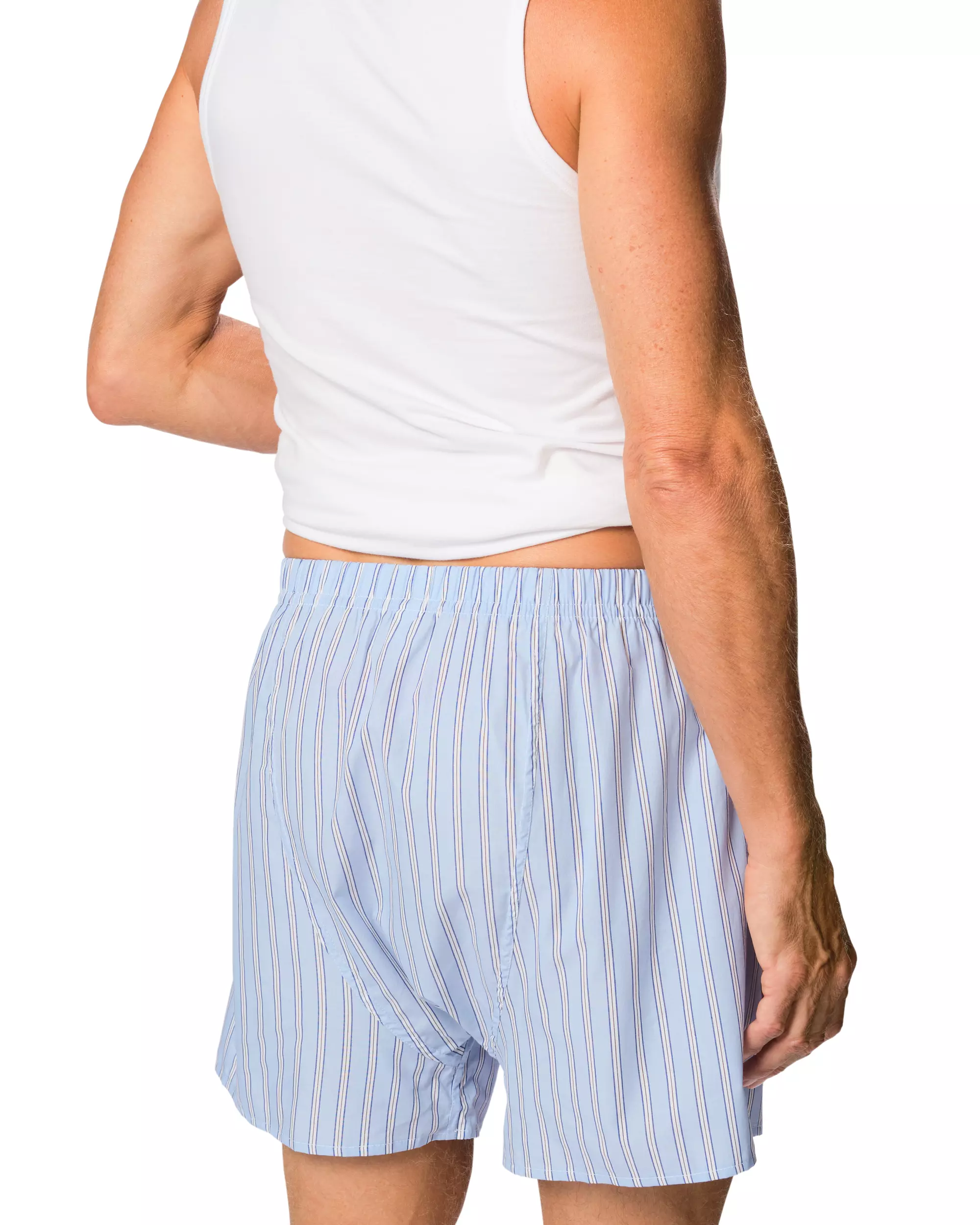boxer homme ample rayures
