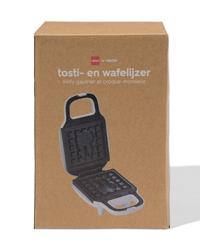 gaufrier et sandwich Miffy - 60410296 - HEMA