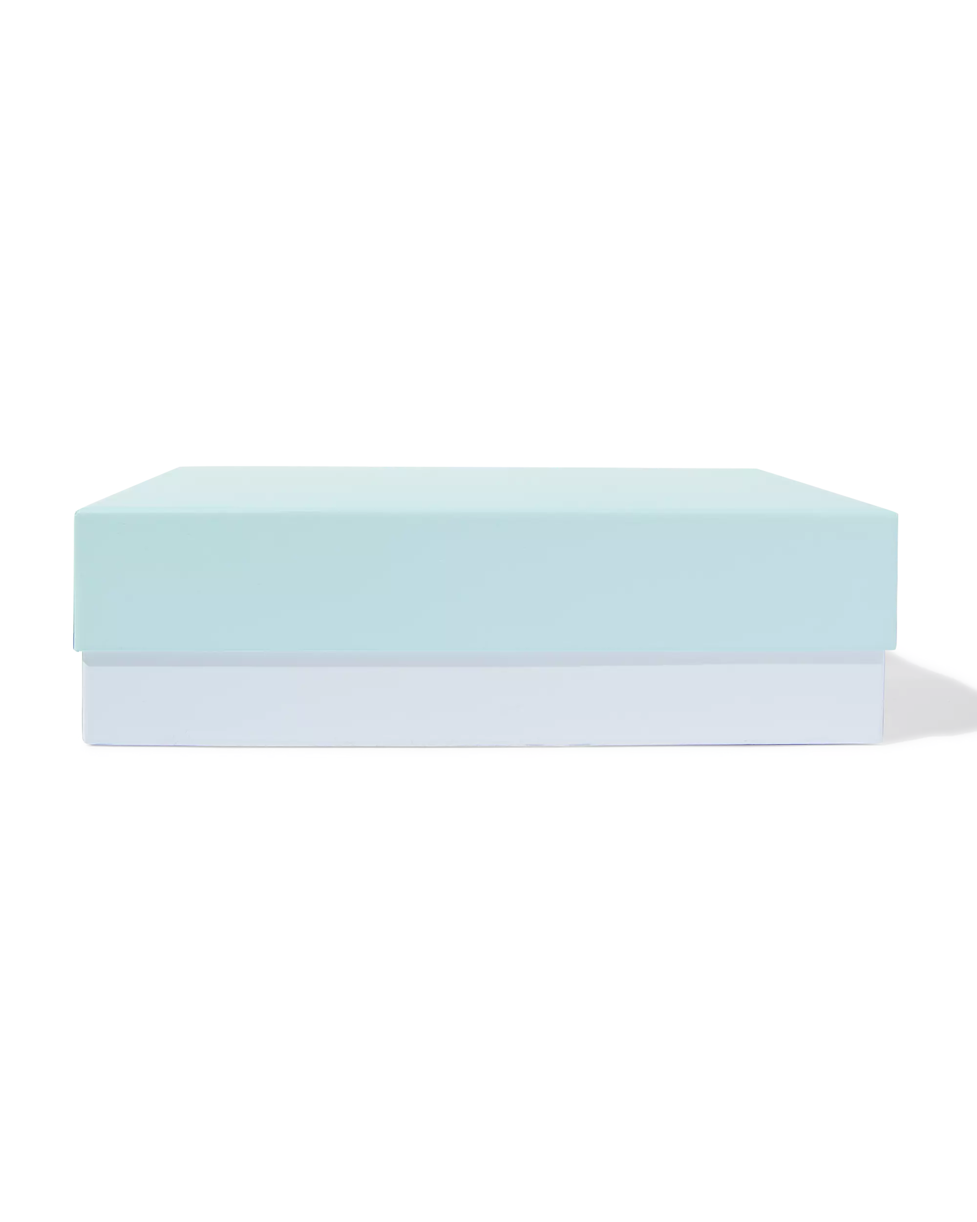 Schachtel L, 31 × 22,5 × 9 cm, Papier, blau