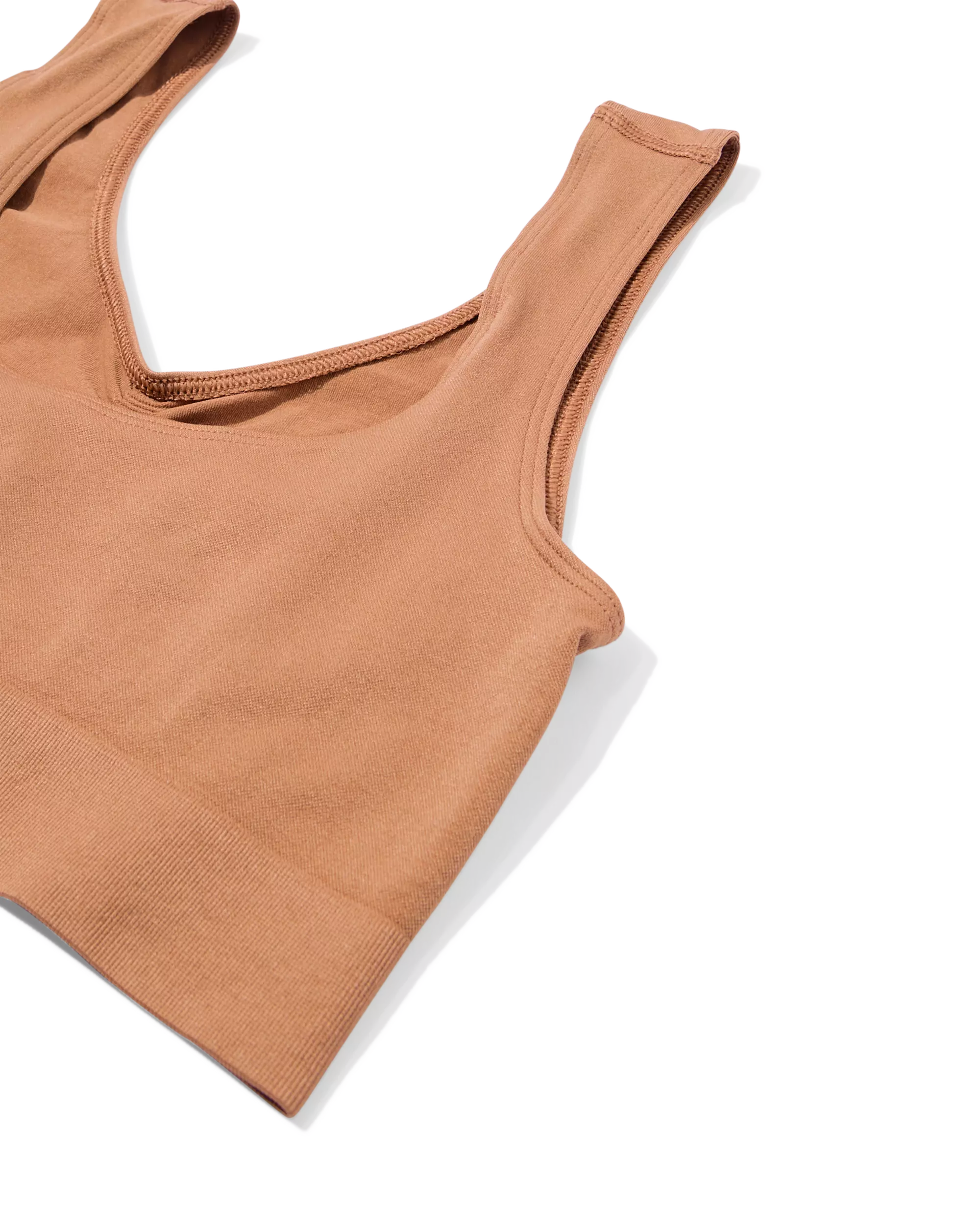 haut non préformé sans armature ni couture