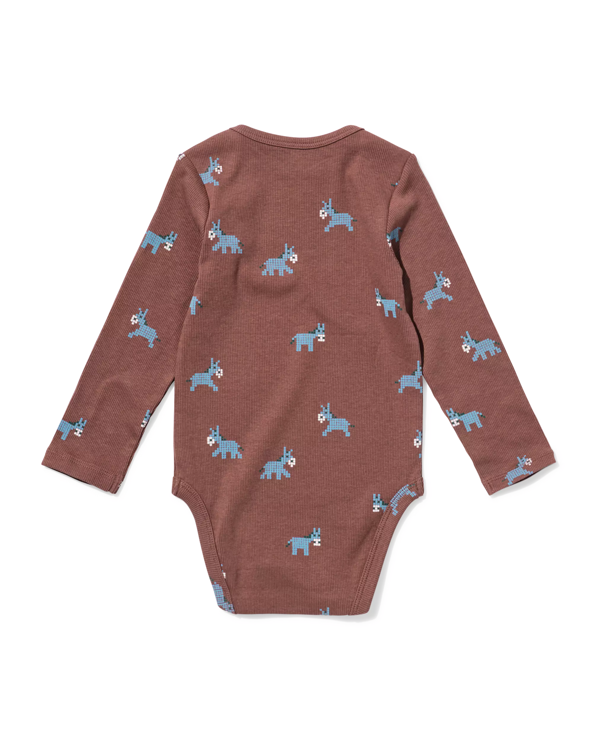 body bébé LENZING™ ECOVERO™ côtelé animaux