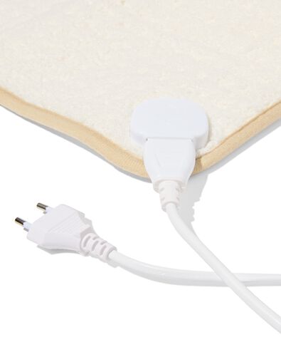 chauffage de si&egrave;ge 110x40cm peluche - 13008024 - HEMA
