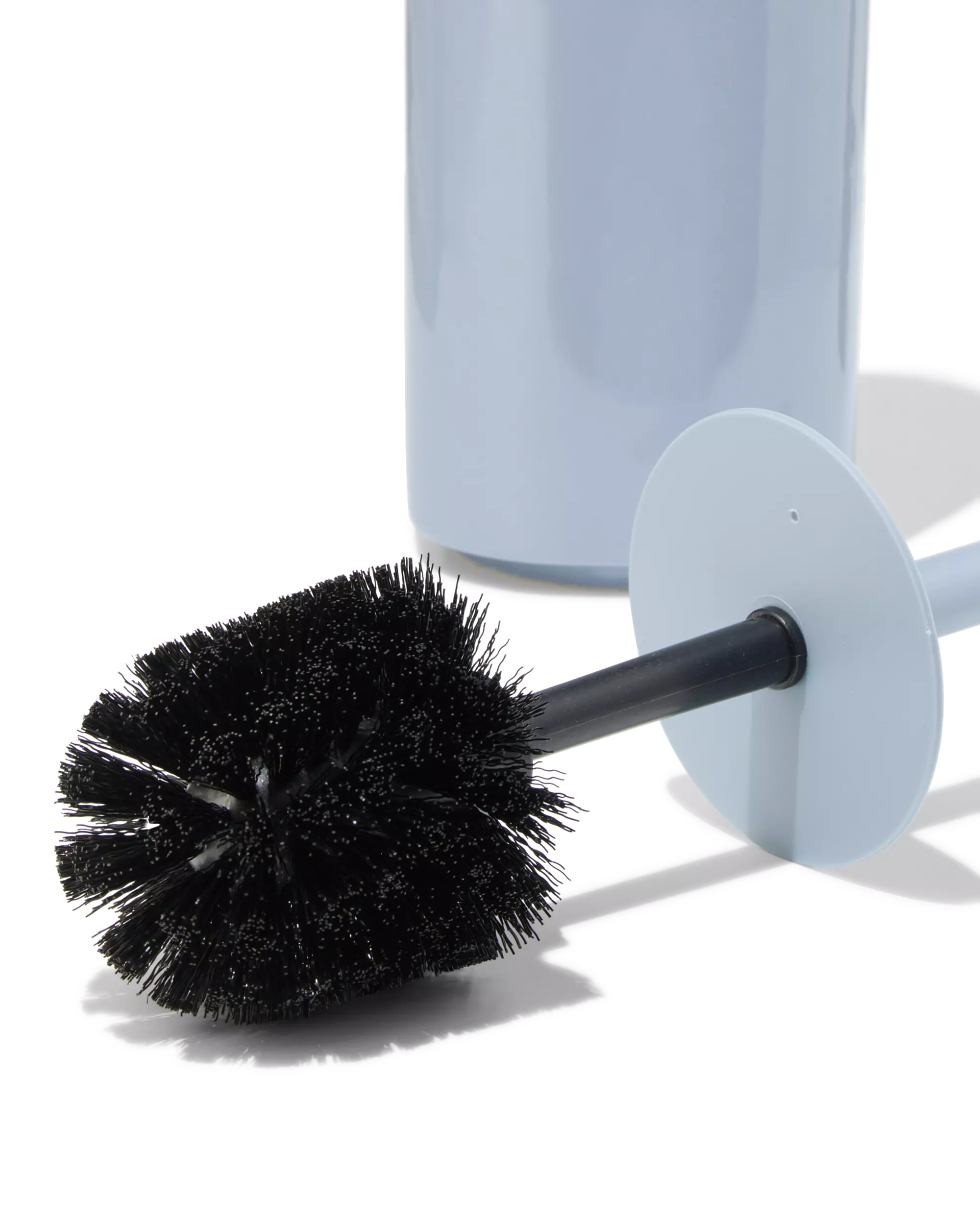 toiletborstel en houder ⌀10.5x19cm keramiek blauw