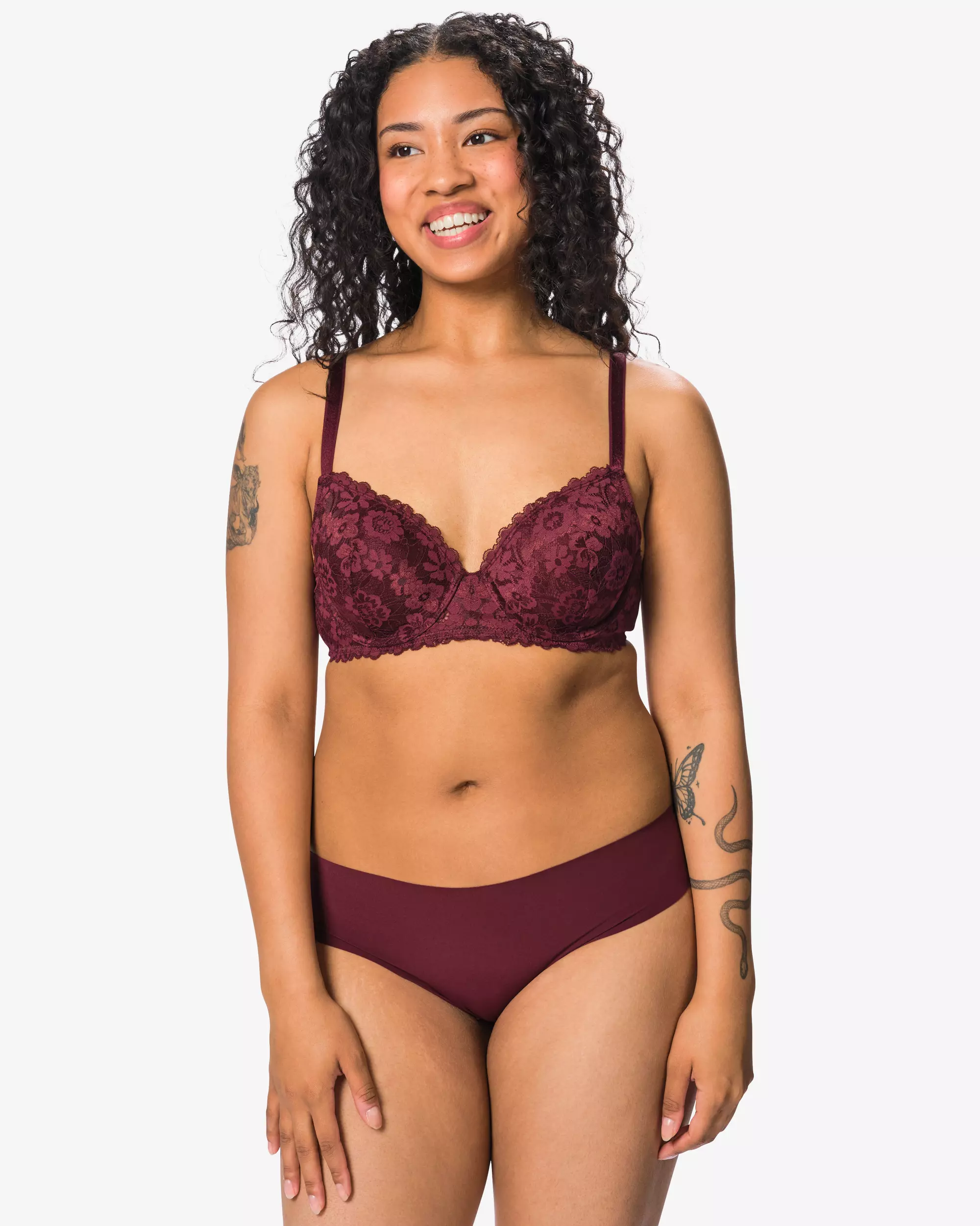 slip brésilien femme microfibre avec dentelle
