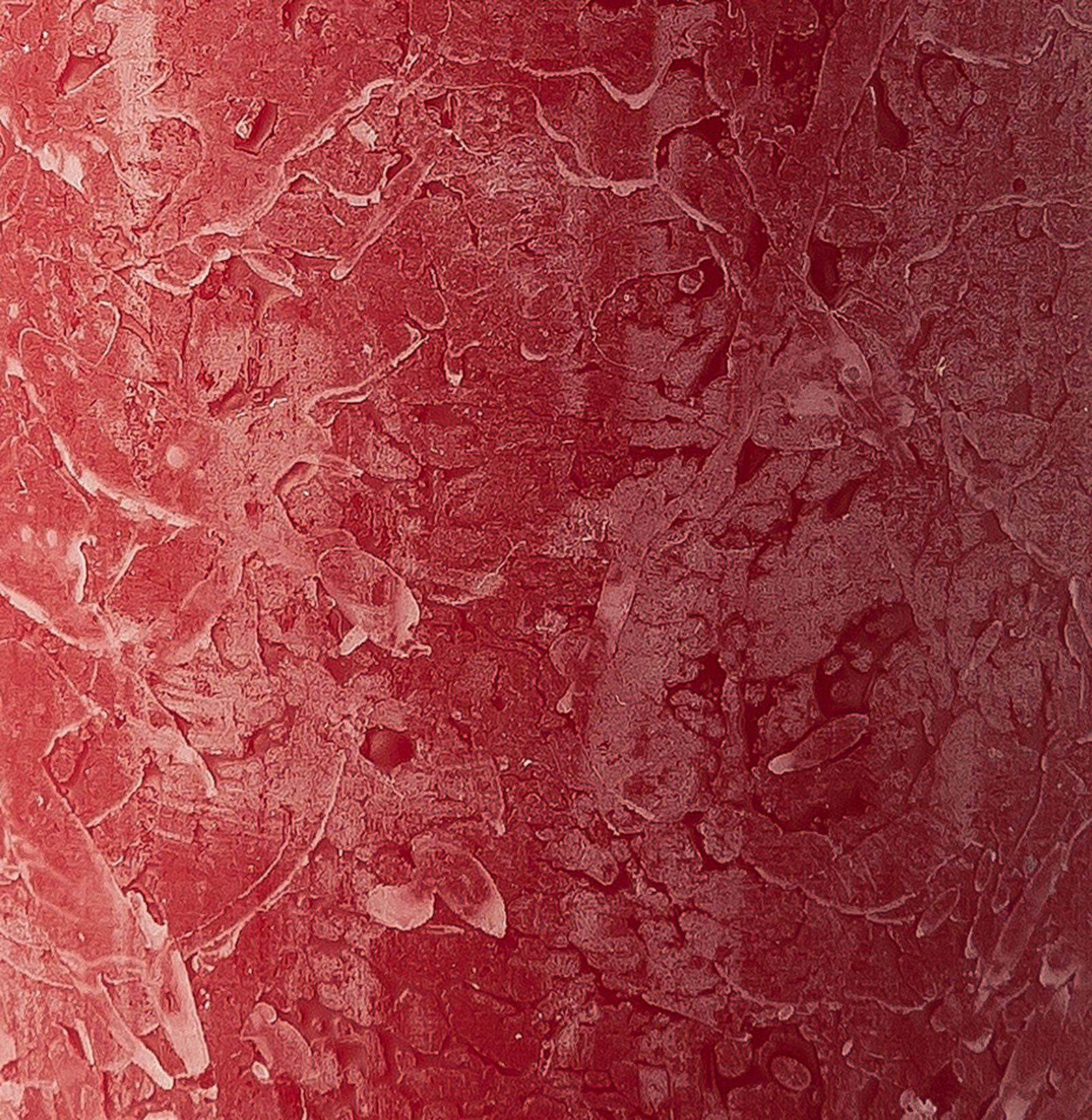 bougie rustique - 13x7 cm - rouge fonc&eacute; rouge fonc&eacute; 7 x 13 - 13503262 - HEMA