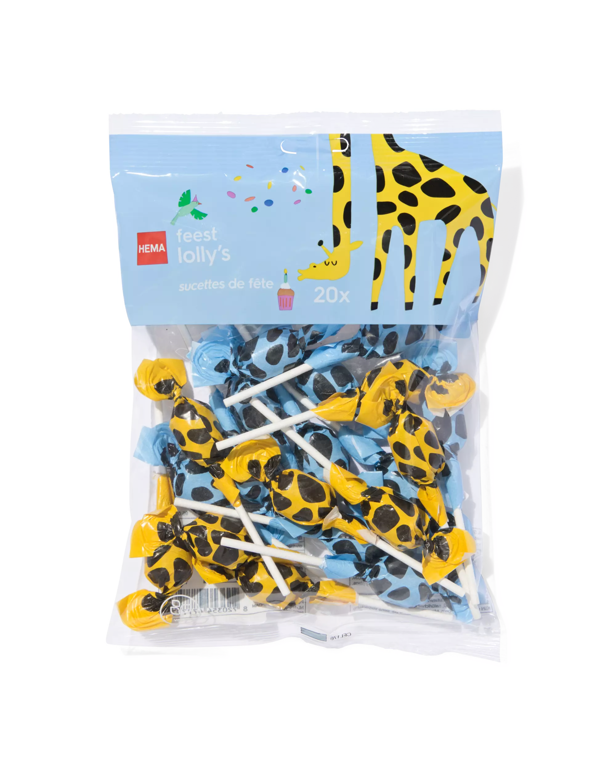 lollys safari met fruitsmaak - 20 stuks