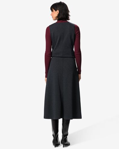 jupe femme Otis coupe trap&egrave;ze jersey anthracite anthracite - 36214920ANTHRACITE - HEMA