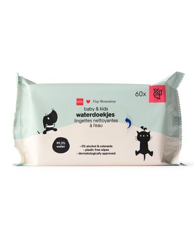 Takkie en Siepie baby waterdoekjes - 60 stuks - 11700017 - HEMA