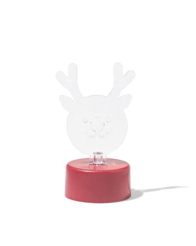 bougie chauffe-plat led ⌀3,8 x 7,6 cm renne - 25510032 - HEMA