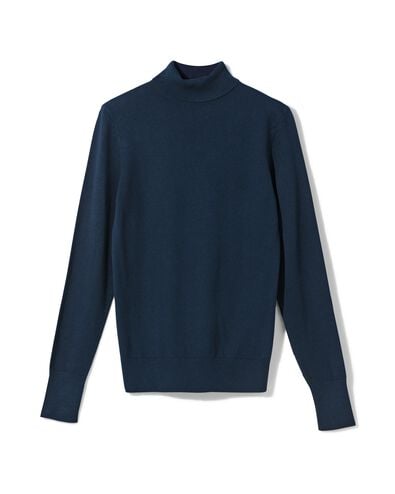 Damen-T-Shirt, Basic dunkelblau dunkelblau - 36306610DARKBLUE - HEMA