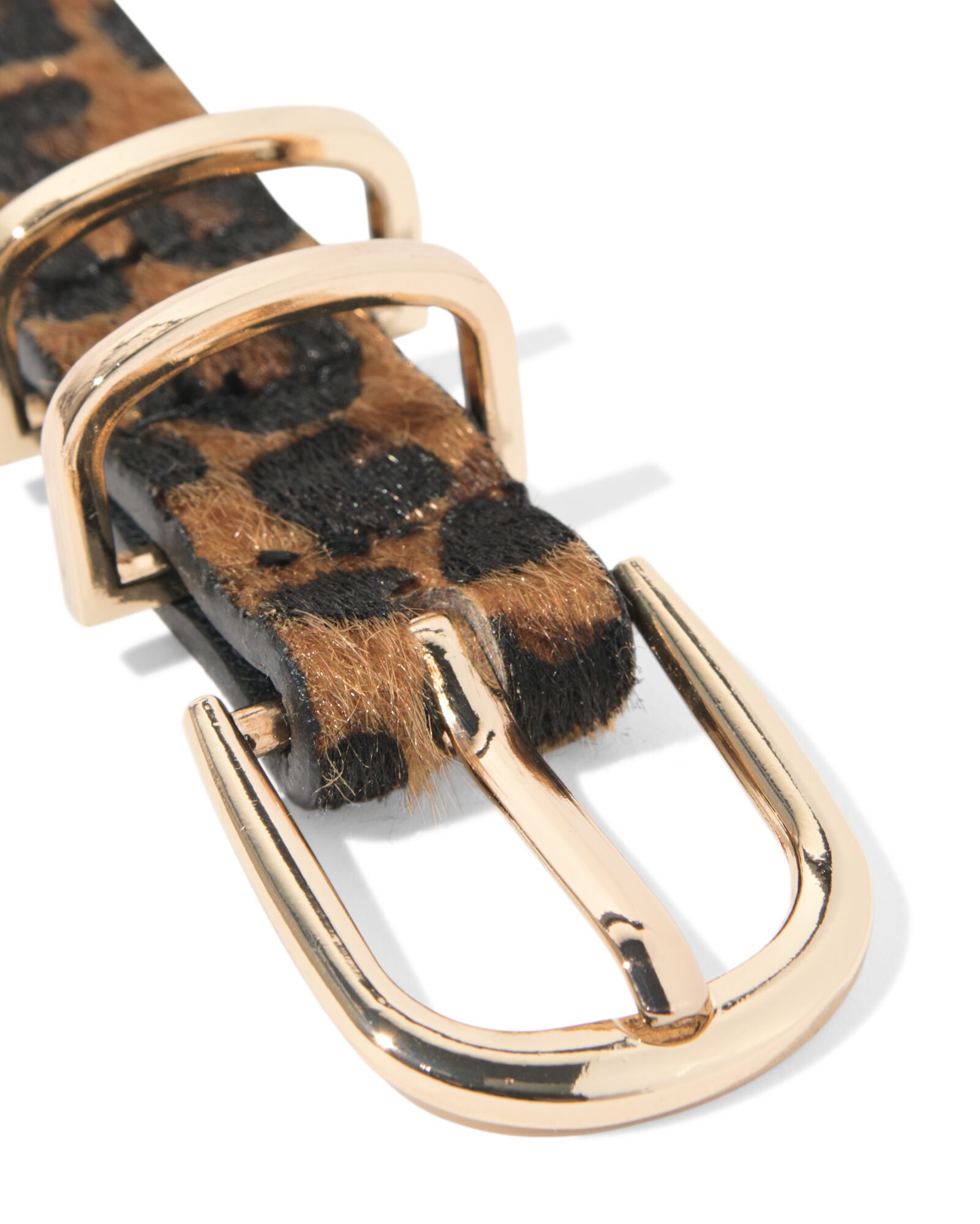 ceinture femme l&eacute;opard marron marron - 16360090BROWN - HEMA