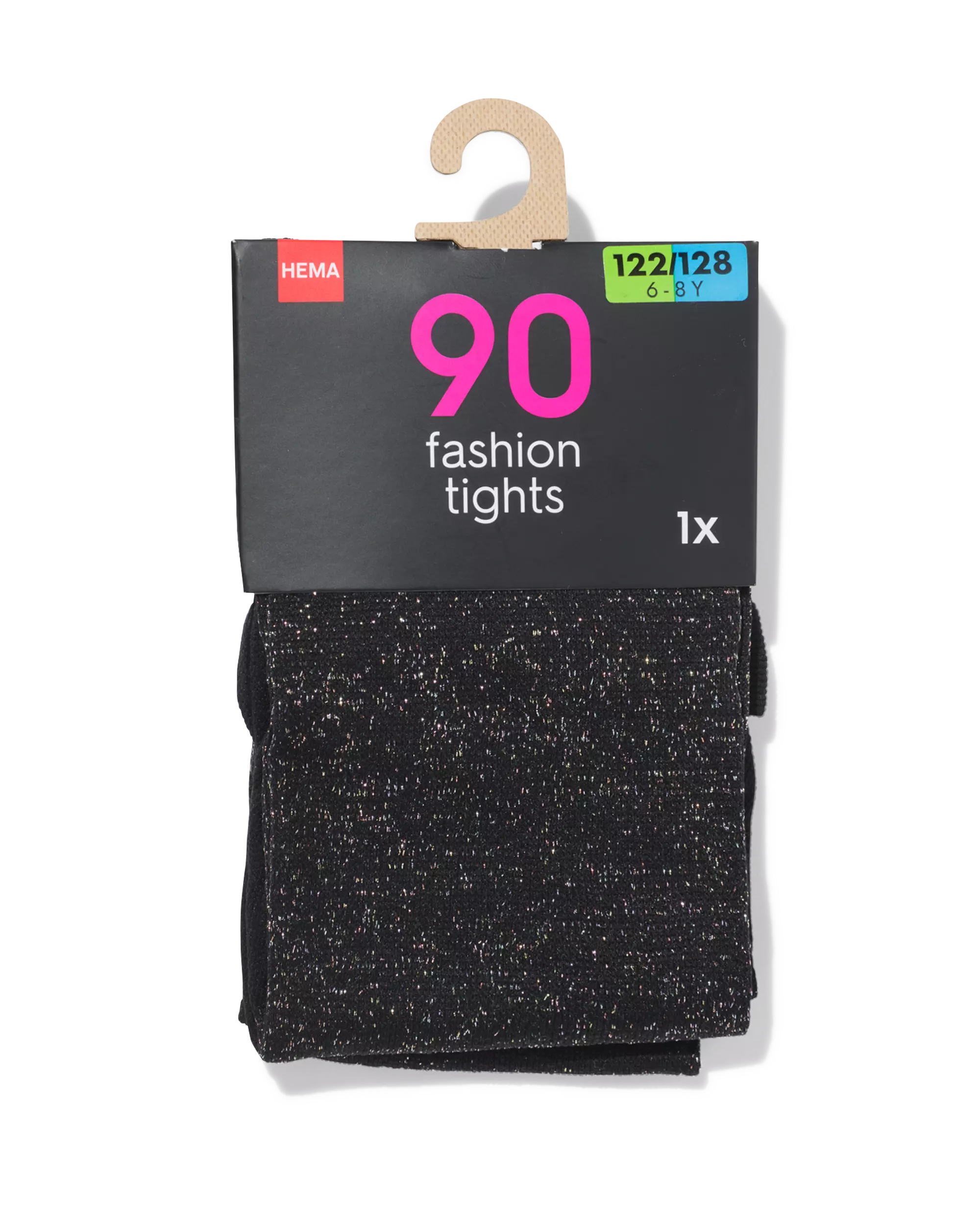 kinder panty 90deniers glitters