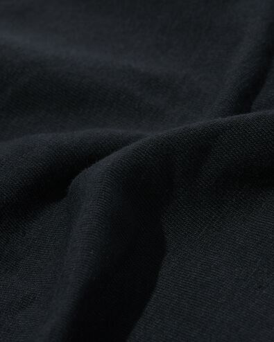 dames strings stretch katoen - 2 stuks zwart zwart - 19630900BLACK - HEMA