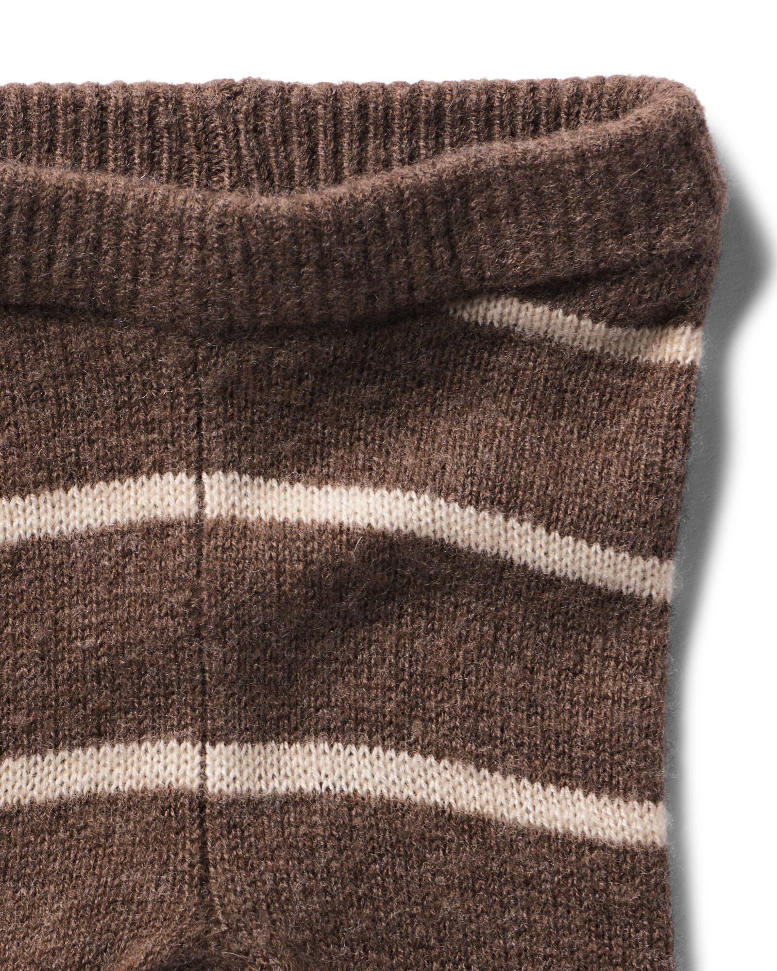 legging &eacute;volutif nouveau-n&eacute; ajust&eacute; rayures marron marron - 33463020BROWN - HEMA