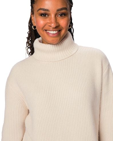 Damenkleid, Regular Fit, Strick beige beige - 36307290BEIGE - HEMA