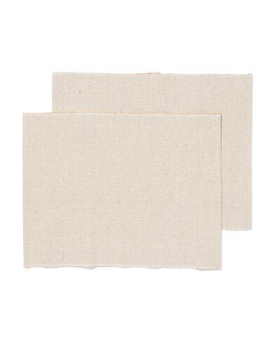 Tischsets 35x48 cm natur - 5330033 - HEMA