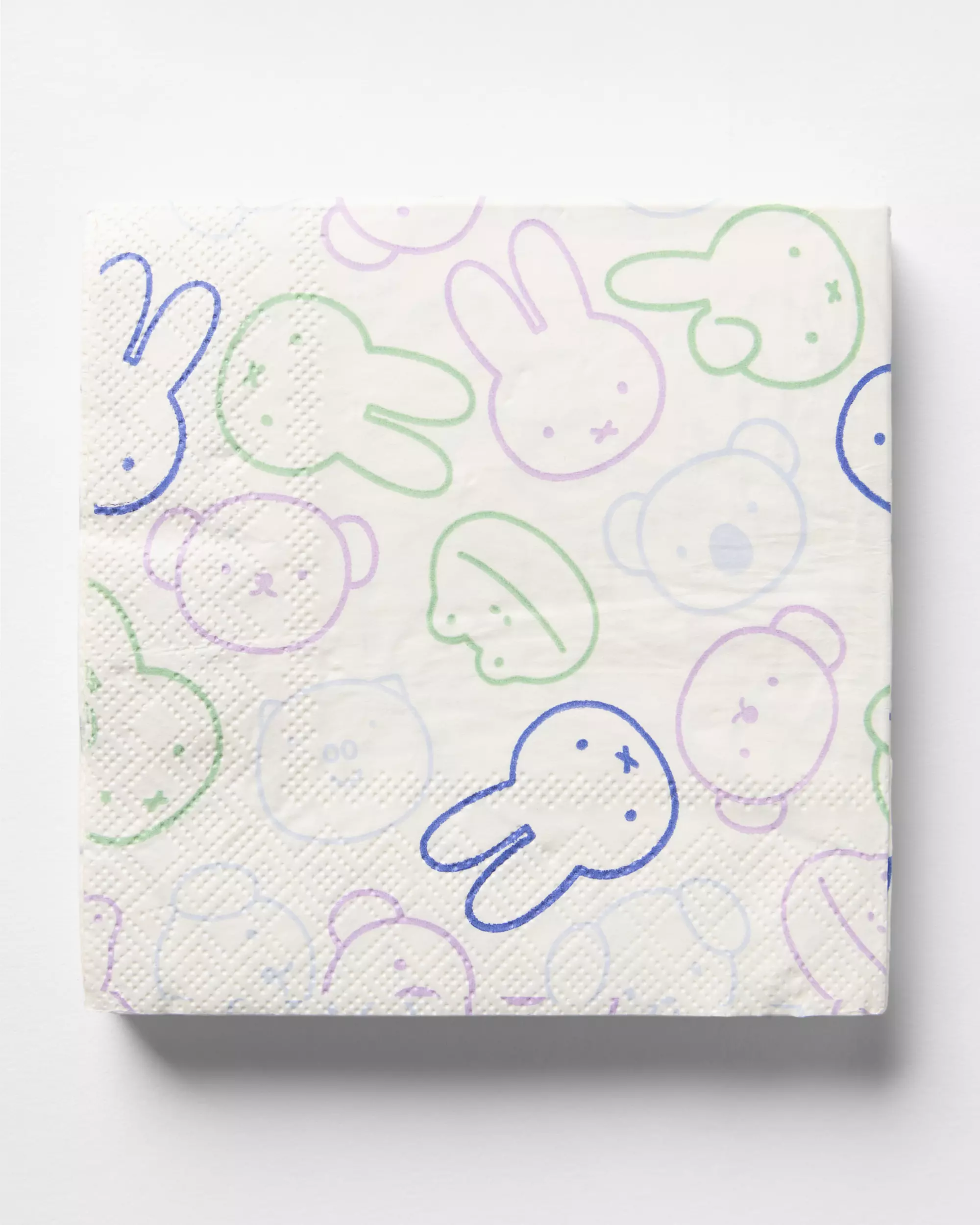 serviette miffy 25 x 25 cm papier