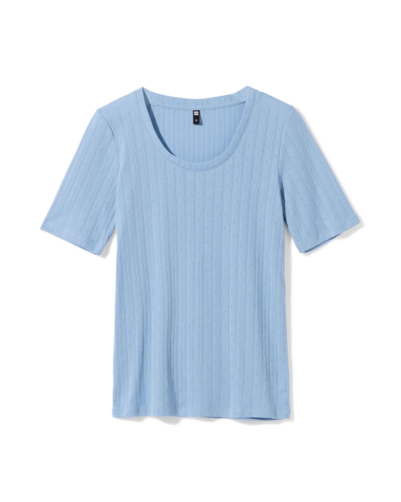 t-shirt femme Colette bleu clair bleu clair - 36212860LIGHTBLUE - HEMA